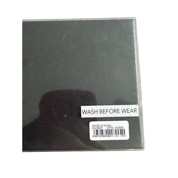 J CREW Navy Green Plaid Sleep Mask NEW NIB - Picture 3 of 5